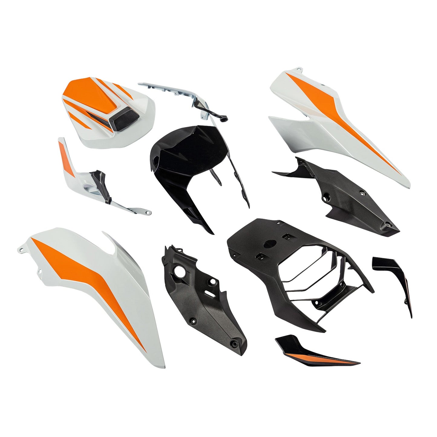 Kit di carene in plastica stampata a iniezione per Honda 390 Duke 2017-2023