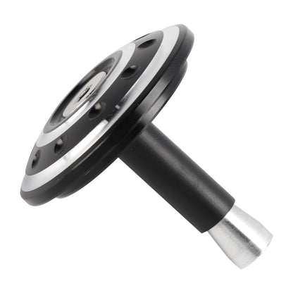 Tappo tappo telaio foro in alluminio CNC per Bonneville T100 e T120 2016-2024 nero