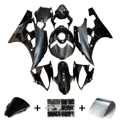 Kit carenatura iniezione plastica ABS per Yamaha YZFR6 YZF-R6 2006-2007
