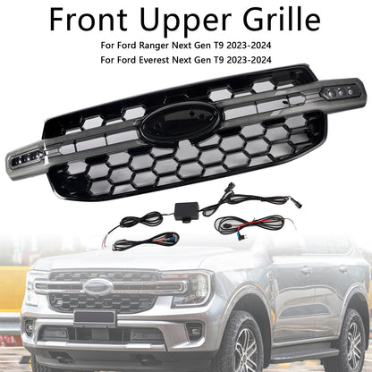 Griglia paraurti anteriore adatta per Ford Ranger Everest Next Gen Wildtrak 2023-2024
