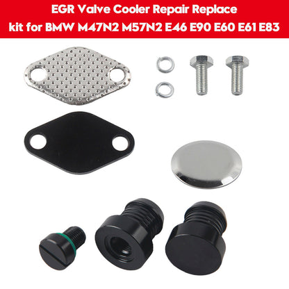 Kit di riparazione e sostituzione del radiatore della valvola EGR per BMW M47N2 M57N2 E46 E90 E60 E61 E83