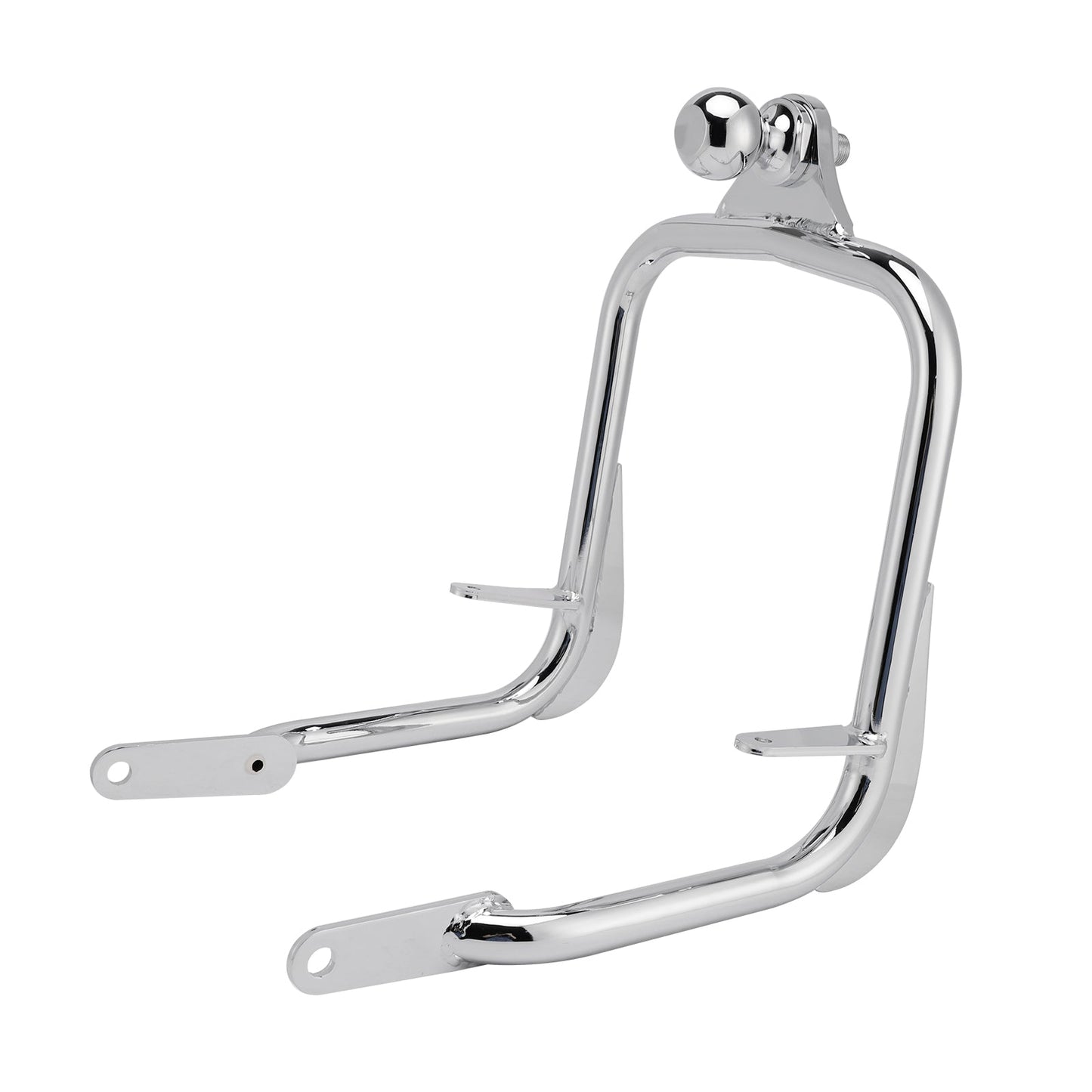 Gancio di traino per rimorchio adatto per Touring Electra Street Glide FLHX 2009-2023 argento