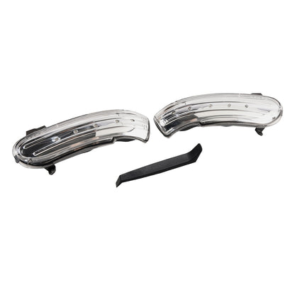 Luce di direzione a LED sequenziale trasparente per specchietto laterale per Mercedes-Benz SLK