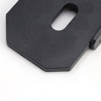 Confezione da 2 staffe di montaggio luci nere per montante A 7318 per Jeep Wrangler JL 2018-2019