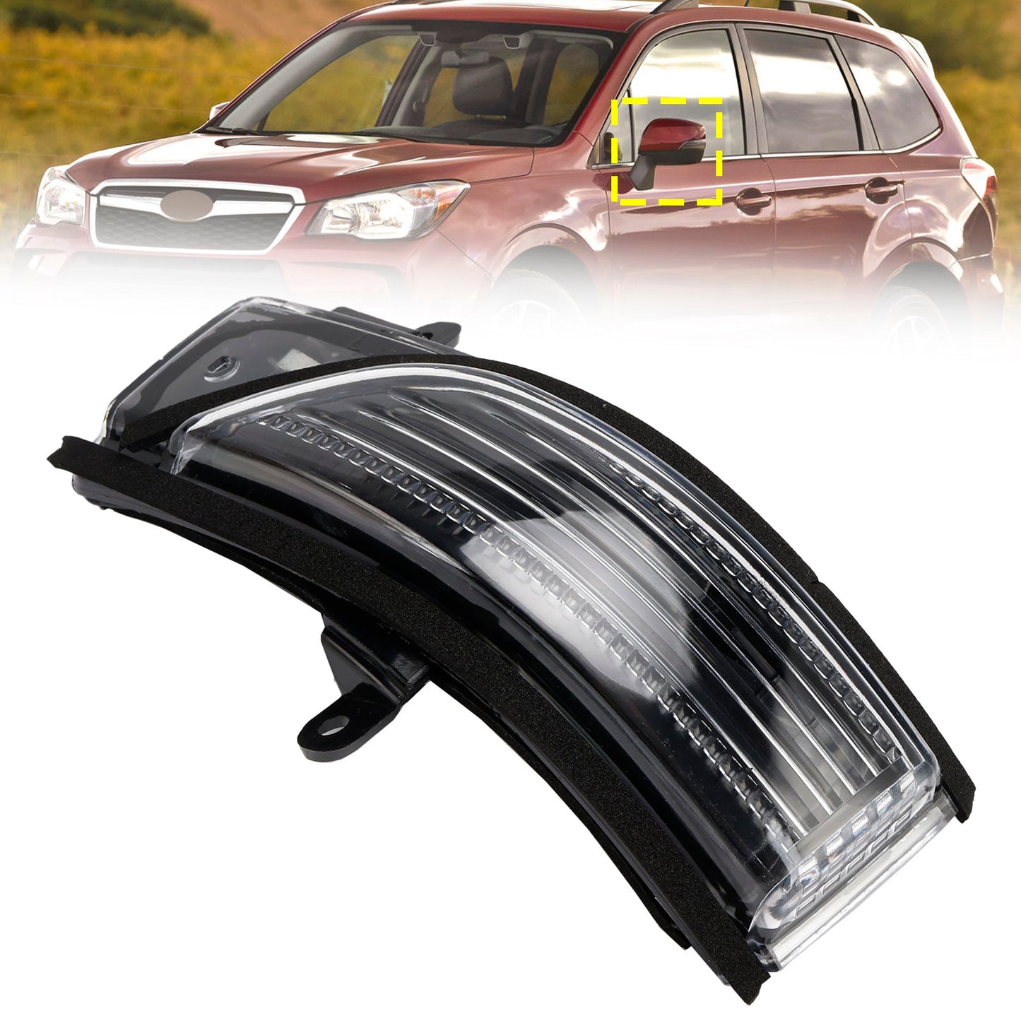 Indicatore di direzione a LED per specchietto retrovisore sinistro per Subaru Forester 2014-2015