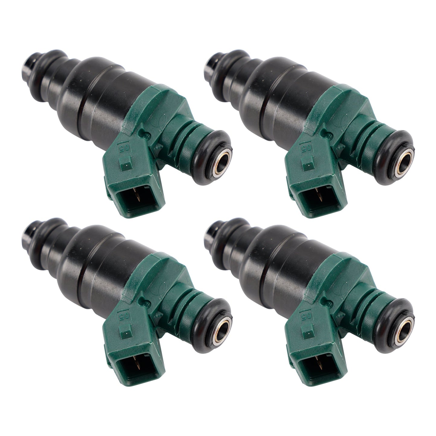 4 iniettori di carburante per VW Golf IV Audi A3 8L Seat Leon Skoda 037906031AL