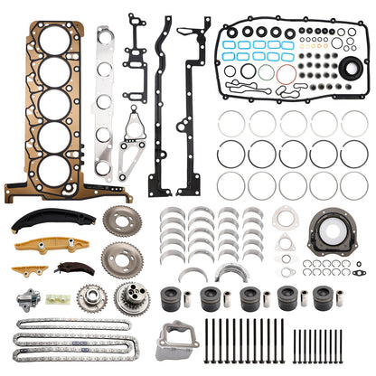 Ford Ranger P5AT con motori turbodiesel da 3,2 l e 5 cilindri Kit di ricostruzione motore P5AT da 3,2 l con kit di fasatura