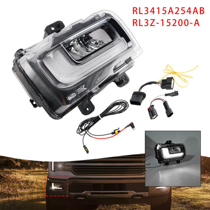 Faro fendinebbia anteriore destro a LED per Ford F150 2024-2025, codice RL3415A254AB RL3Z-15200-A