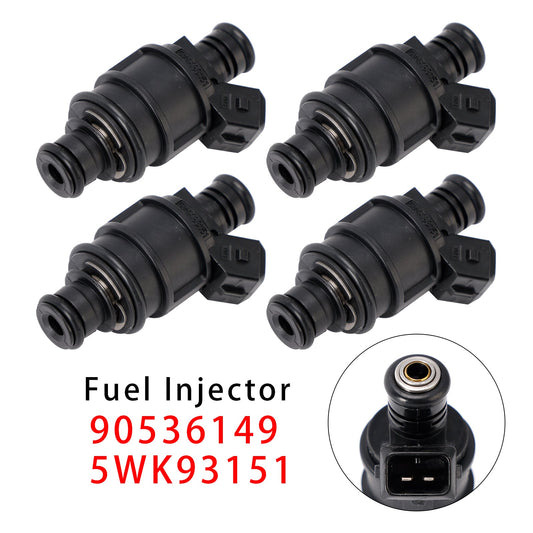 4 pezzi iniettori carburante per Vauxhall Astra Vectra Zafira 1.8L 90536149 5WK93151