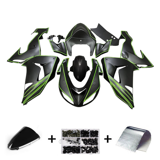Kit carenatura iniezione in plastica ABS adatto per Kawasaki ZX10R 2006-2007