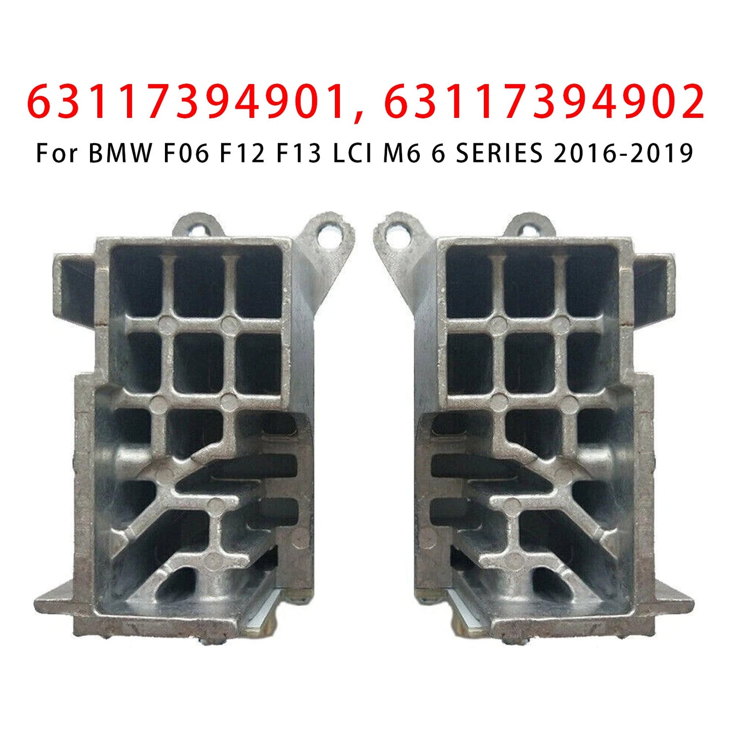 Modulo LED DRL Angel Eye giallo 2016-2019 BMW F06 F12 F13 LCI M6 SERIE 6 da 2 pezzi