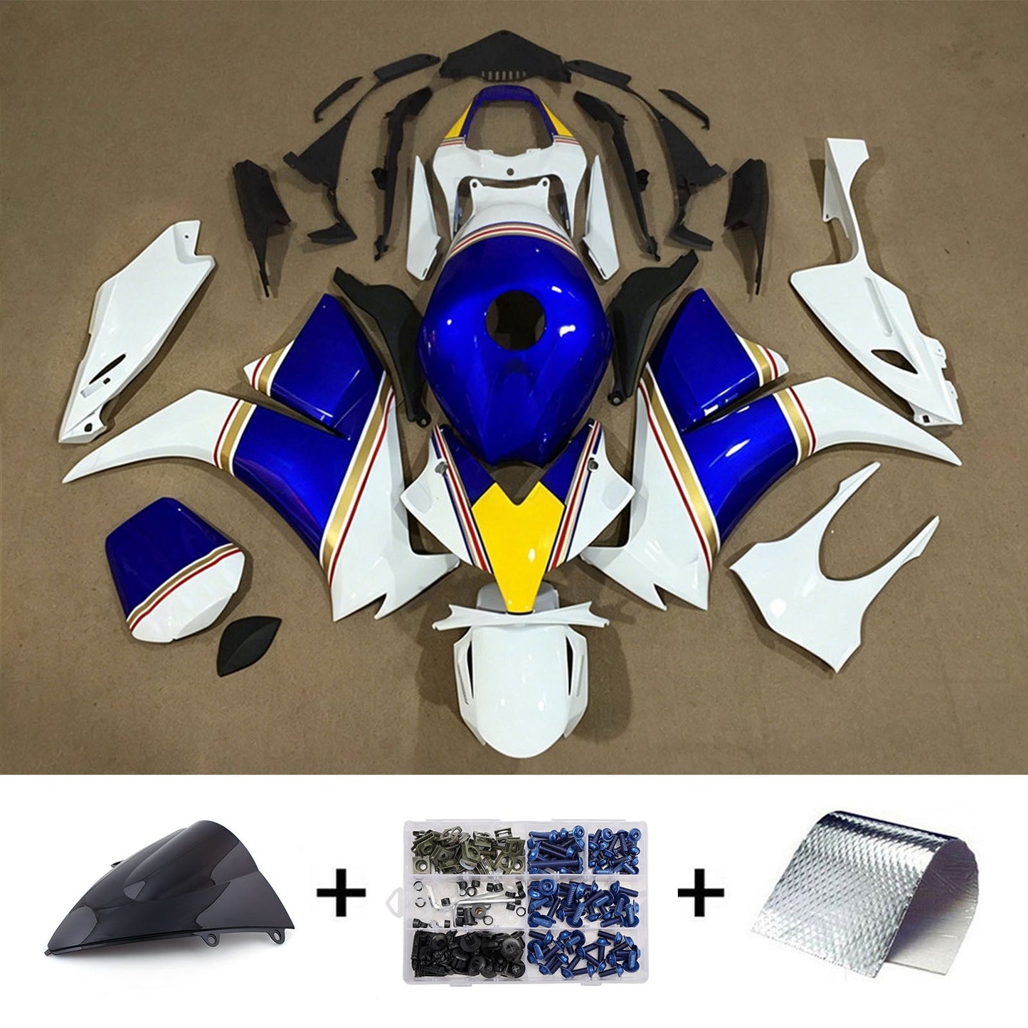 Kit di carene in plastica ABS stampate a iniezione per Honda CBR1000RR 2012-2016