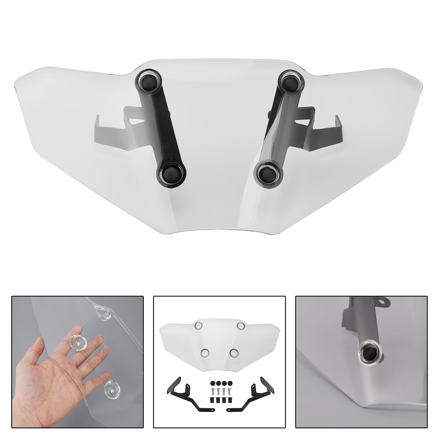 Cupolino parabrezza per moto compatibile con Yamaha MT-07 2025-2026