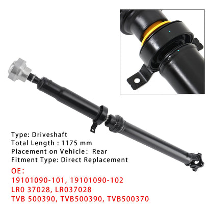 Gruppo albero di trasmissione posteriore Land Rover Range Rover Sport 2006-2013 TVB500370