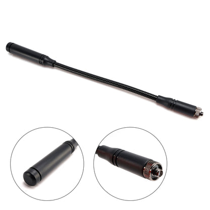 Antenna SMA-F lunga 330 mm per autoradio TK-370 LT-6288 PX-666 VEV-3288S