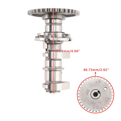Albero a camme di scarico Suzuki LTZ400 LT-Z400 Quadsport Z400 2003-2004 12720-07G00