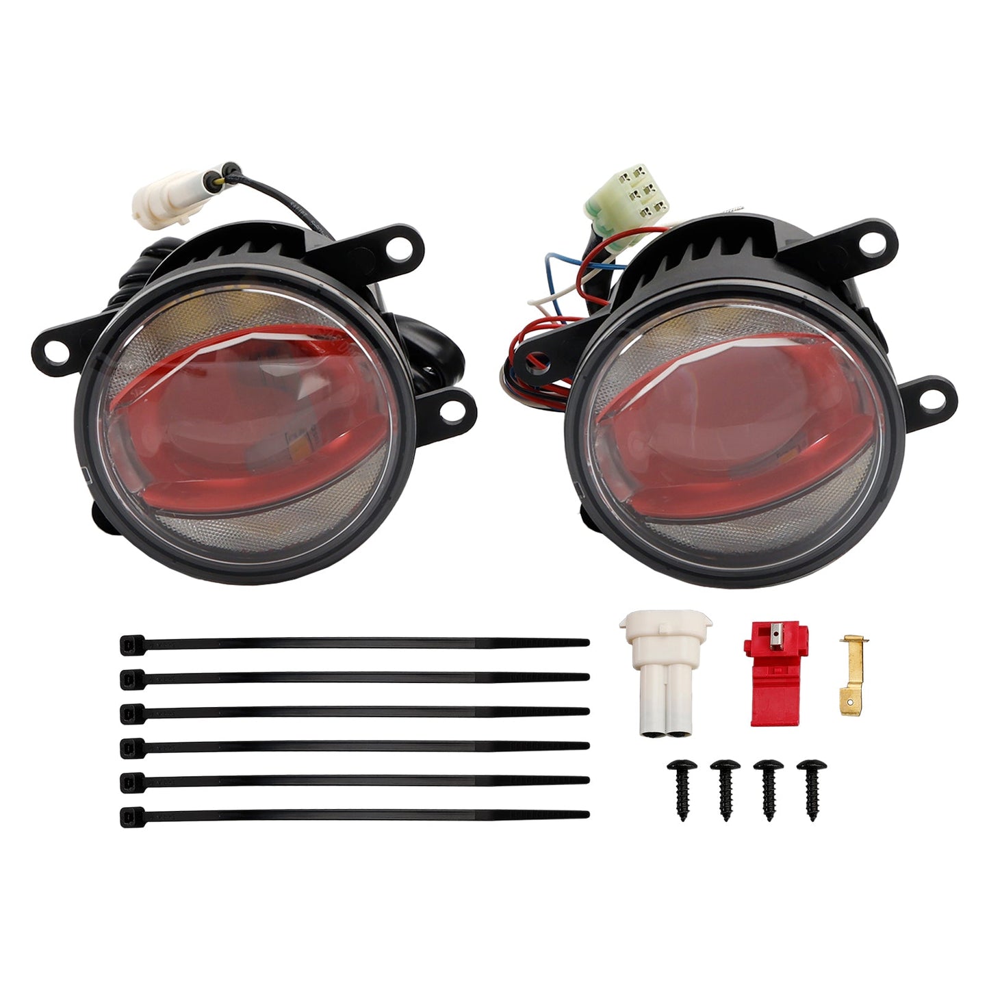 Luce auto Ledtiving FOG DRL Pink Edition 90MM 6000K per OSRAM