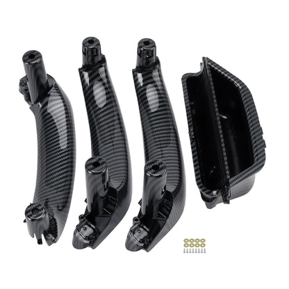 Kit maniglia interna porta in fibra di carbonio 51417250307 per BMW X3 (F25) X4 (F26)