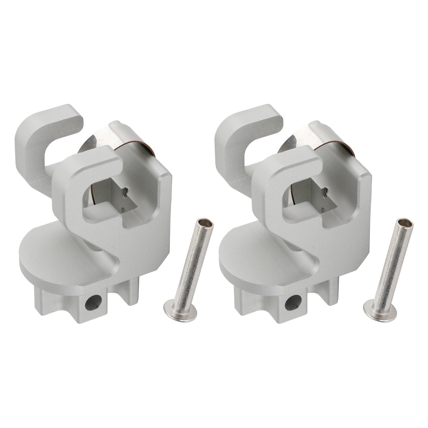 2 pezzi di ferramenta satinata per travi RV in alluminio per tenda da sole Dometic SUNCHASER II