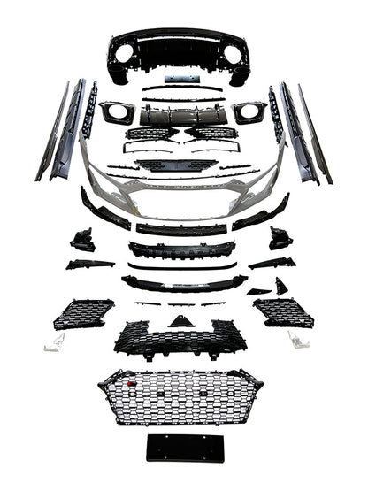 Kit carrozzeria paraurti in fibra di carbonio per Audi R8 4S 2016-2020, aggiornabile al modello 2021-2024.