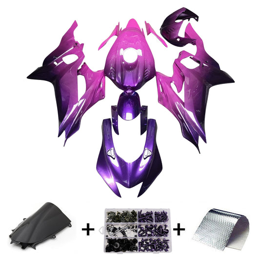 Kit carenatura iniezione in plastica ABS adatto per Yamaha YZF-R6 2017-2023