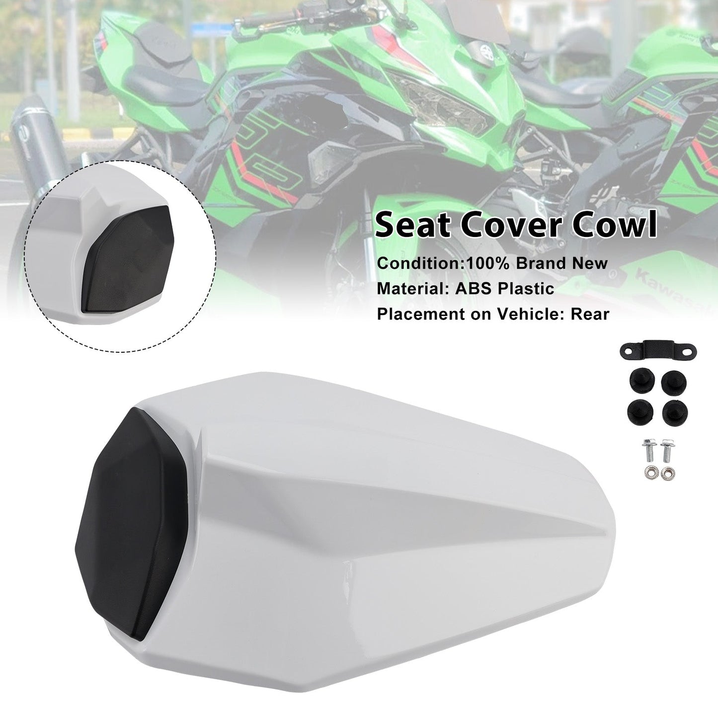 Carenatura posteriore Racing Tail per Kawasaki ZX25R ZX4R ZX4RR 2020-2025