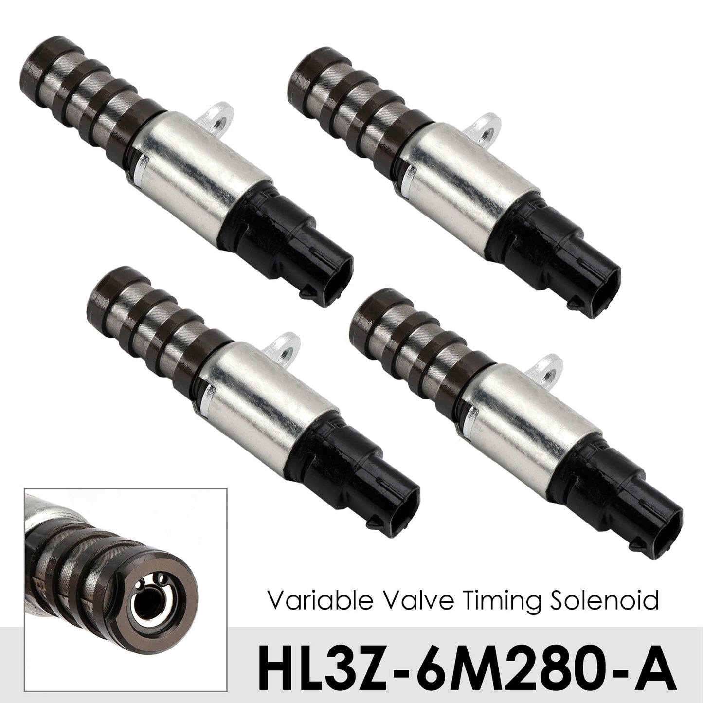 2017-2024 Per F-150 con 3.5L Ecoboost 4 pezzi Elettrovalvole di fasatura variabile delle valvole HL3Z-6M280-A