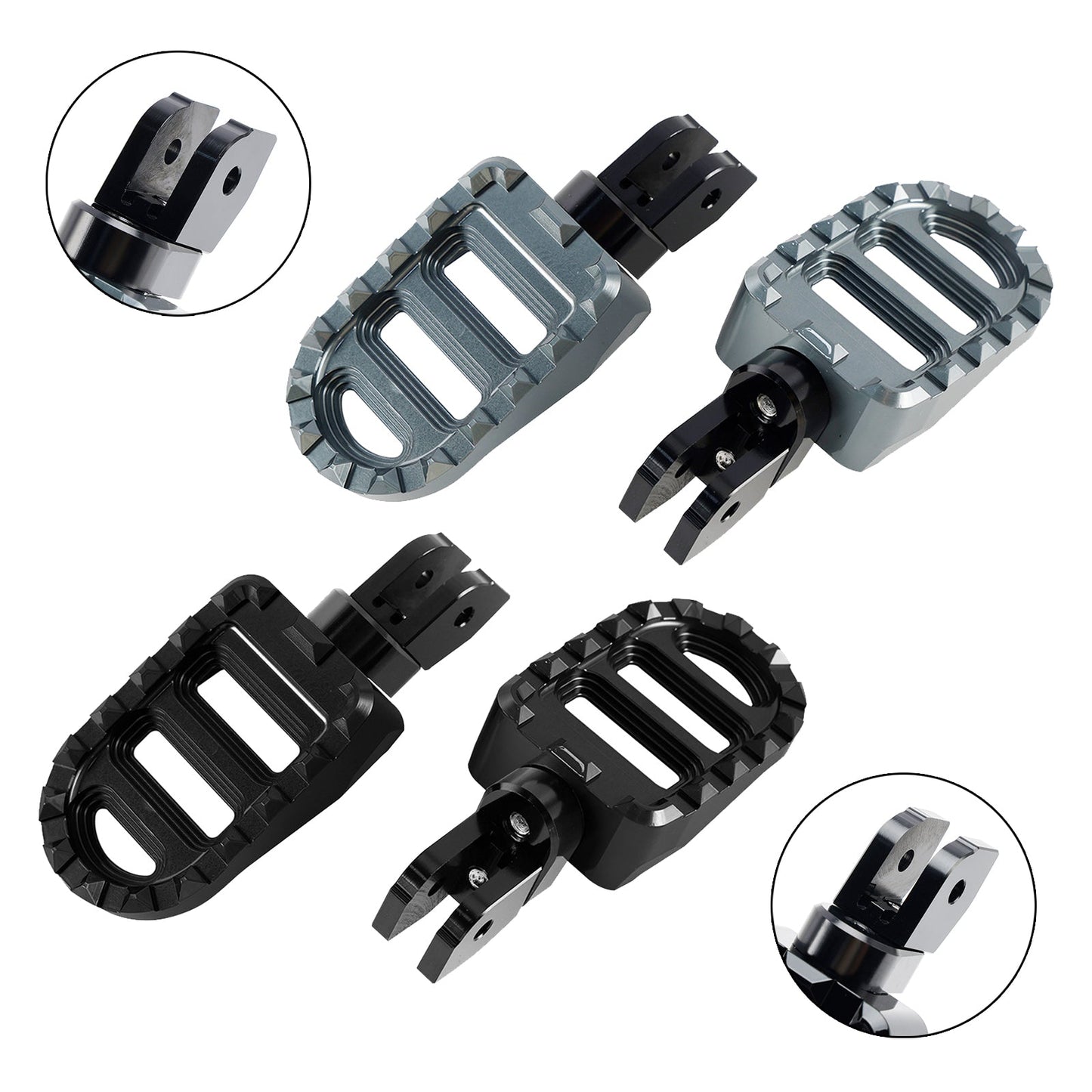 Pedane anteriori pedane adatte per Moto Guzzi V100 Mandello/STELVIO/V7 850