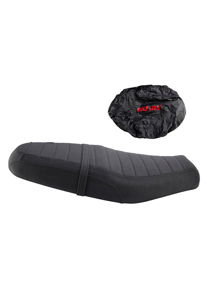 Cuscino sedile passeggero anteriore posteriore adatto per Triumph Street Twin 16-22 Speed Twin 900 23-
