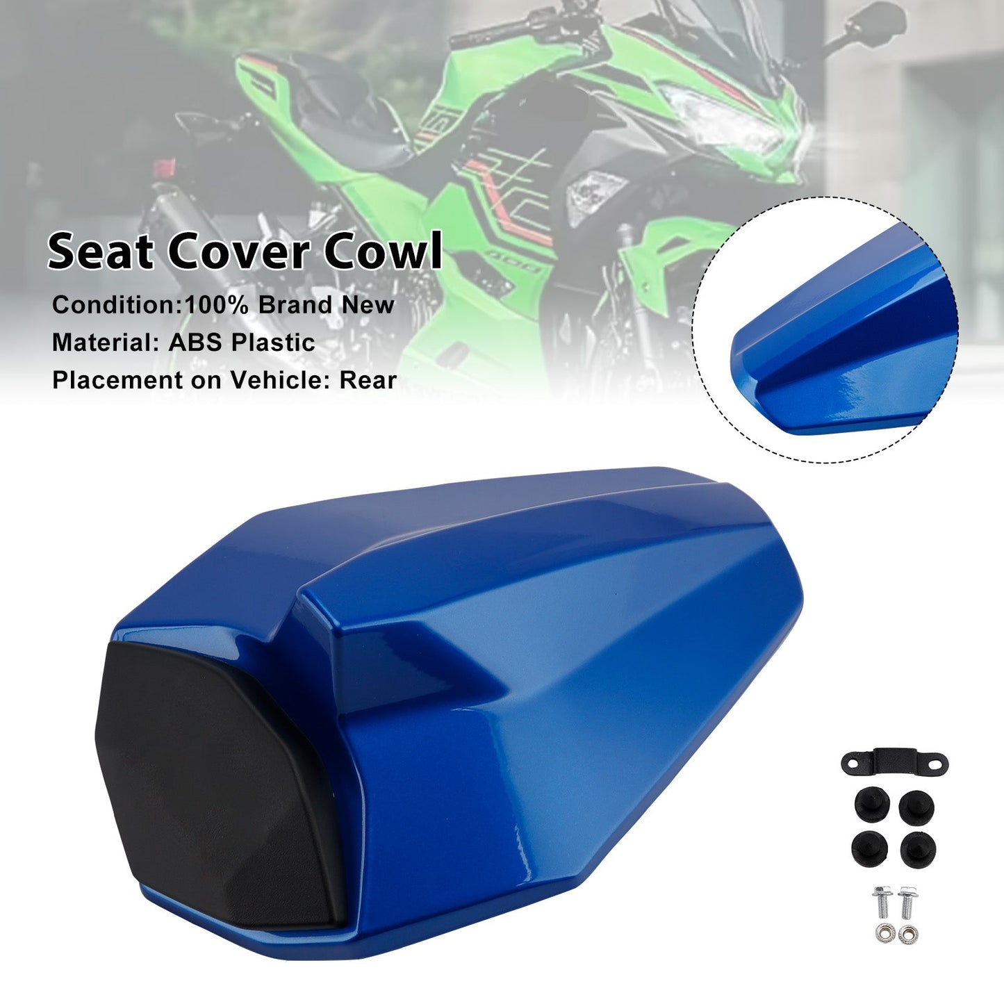 Carenatura posteriore Racing Tail per Kawasaki ZX25R ZX4R ZX4RR 2020-2025