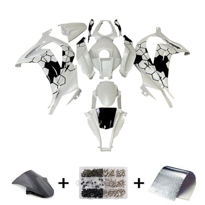 Kit carenatura iniezione in plastica ABS adatto per Kawasaki ZX10R 2011-2015
