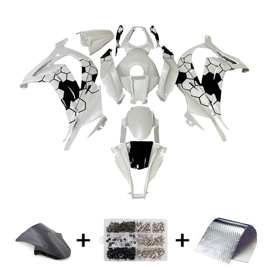 Kit carenatura iniezione in plastica ABS adatto per Kawasaki ZX10R 2011-2015