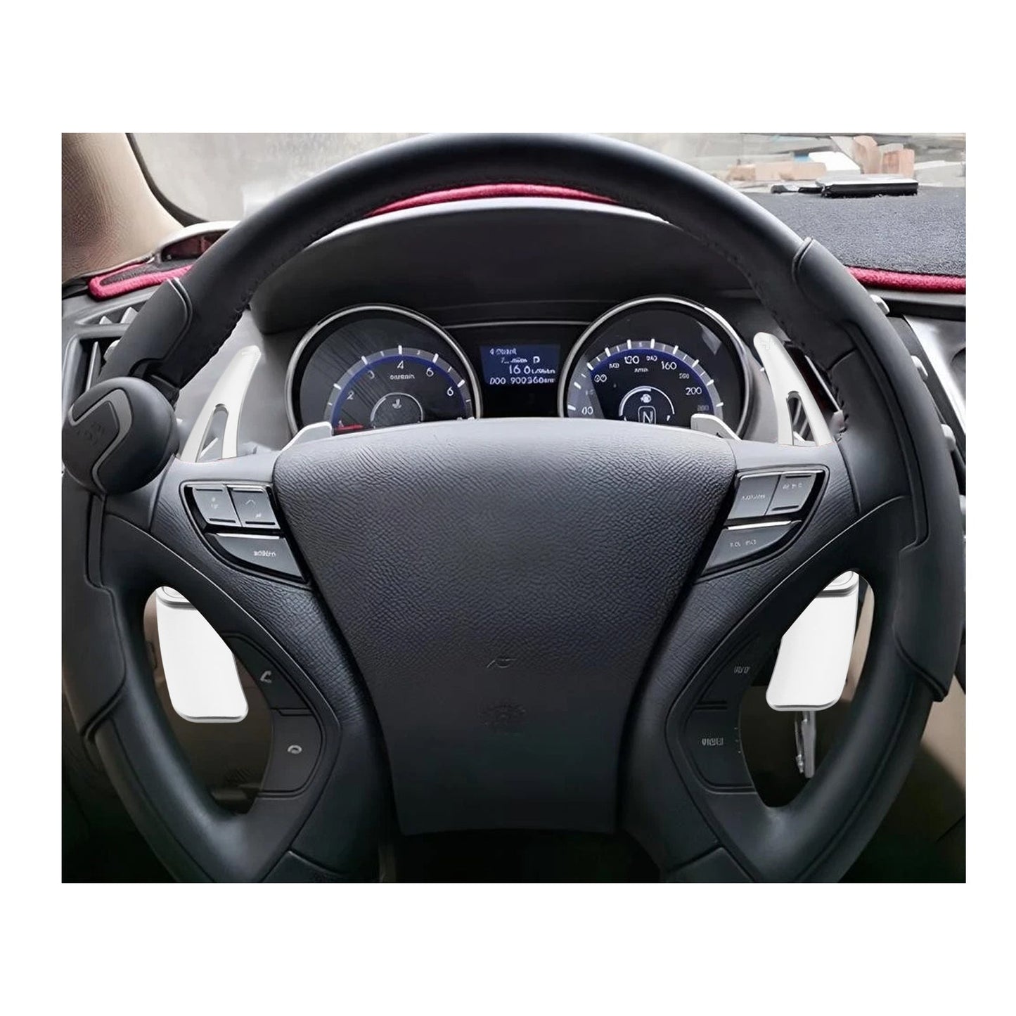 Leva del cambio al volante in alluminio per Hyundai Veloster 2012-2018