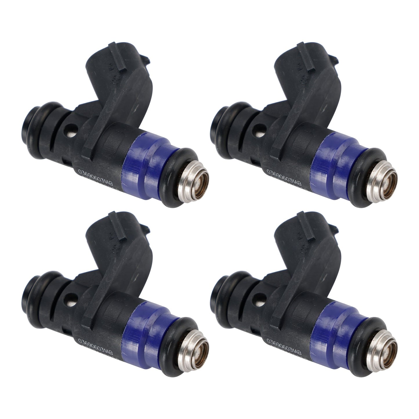 4 pezzi iniettori carburante per VW Polo Skoda Fabia I Seat Ibiza III 1.4 16V 036906031AB