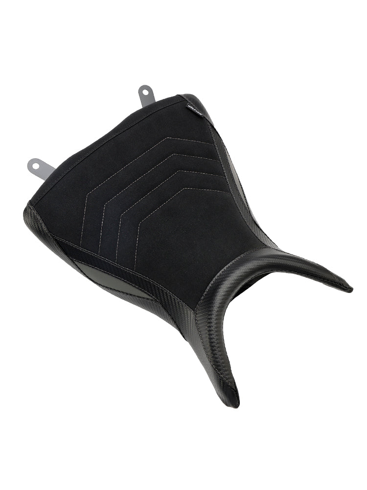 Sella passeggero anteriore per Yamaha Mt-03 Yzf-R3 2015-2023, colore grigio