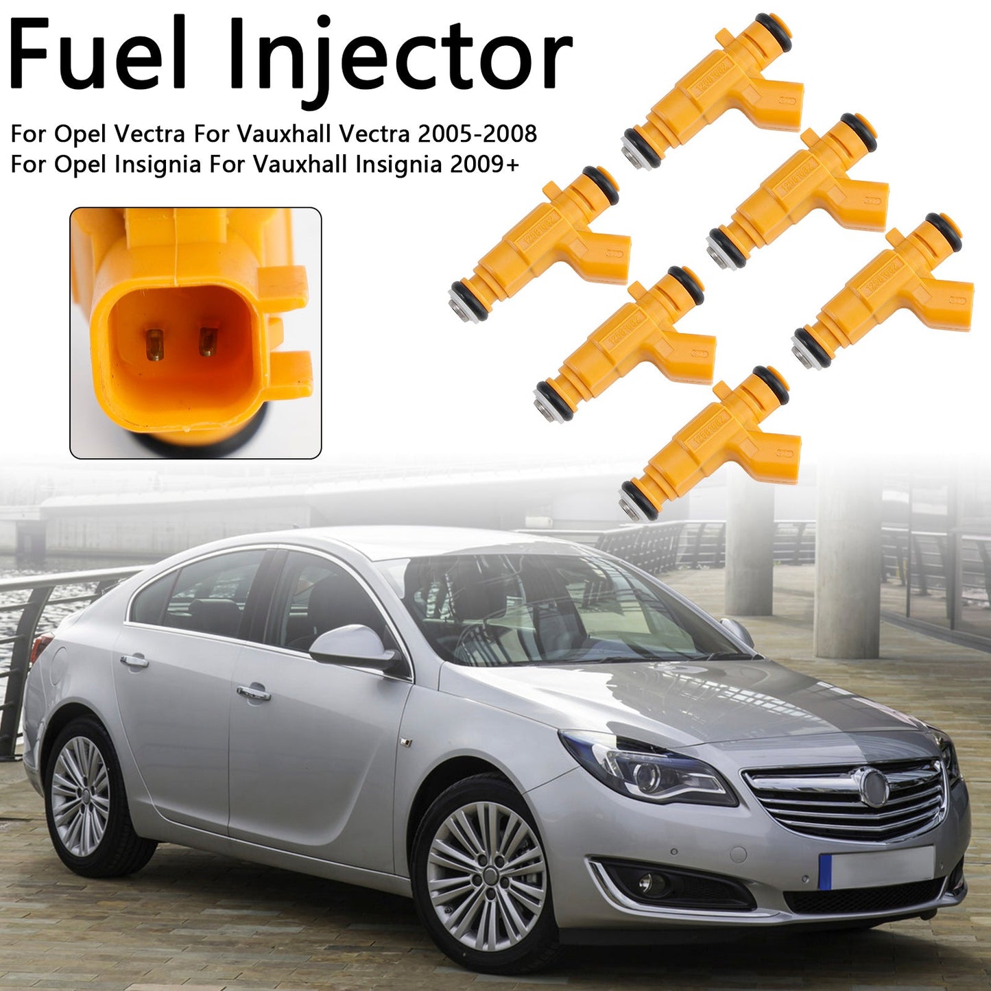 6 pezzi iniettore carburante 0280156129 adatto per Vauxhall Vectra adatto per Saab 9-3 2.8L 12581682