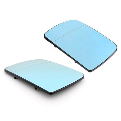 Specchietto retrovisore lato guida sinistro e destro riscaldato blu per BMW X5 E53 1998-2006