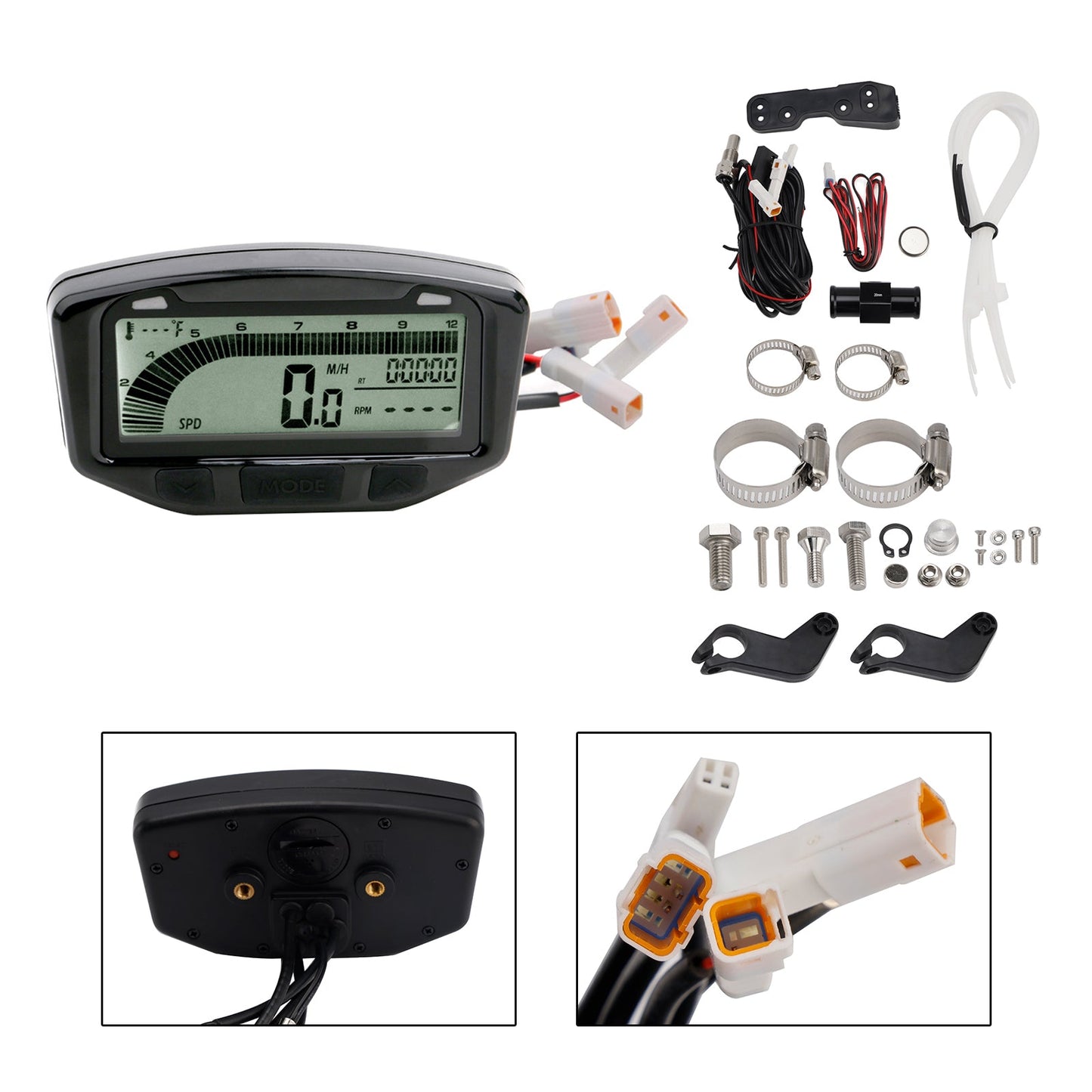 2002-2008 KAWASAKI KFX 400 Tachimetro Contachilometri Contagiri Digitale Lcd
