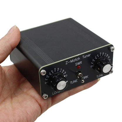 Sintonizzatore manuale per antenna QRP Z-match 5W 3-28 MHz Z-Match Sintonizzatore manuale per antenna QRP Ham
