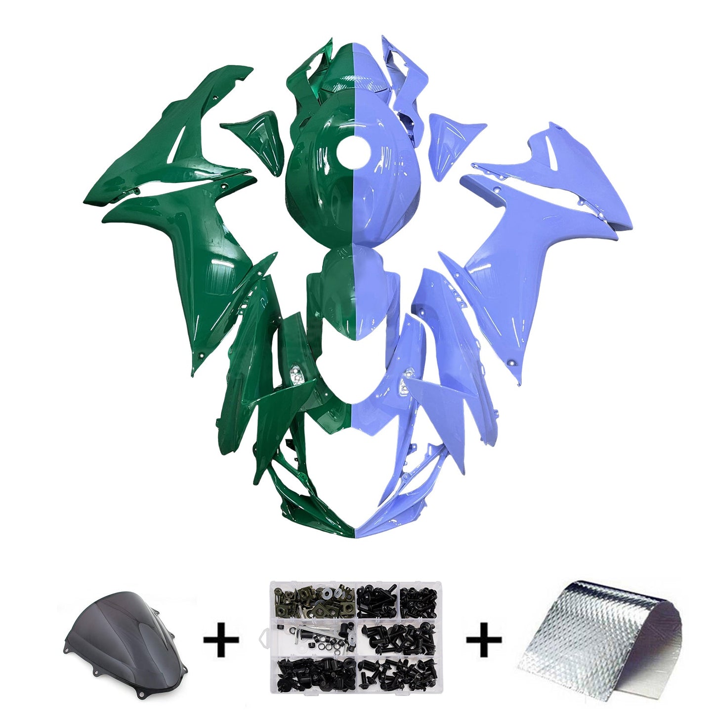 Kit carenatura iniezione plastica ABS per Suzuki GSXR 600/750 2011-2025 K11