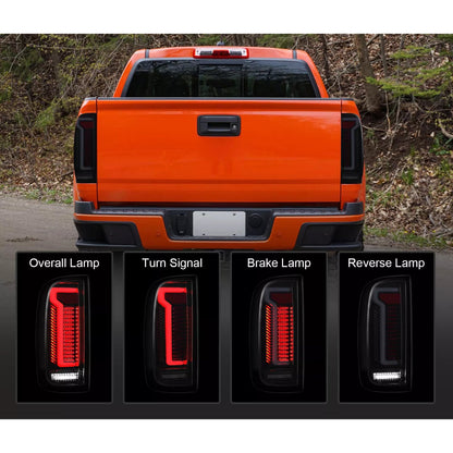 Gruppo ottico posteriore a LED sinistro e destro per Chevy Colorado GMC Canyon 2015-2022