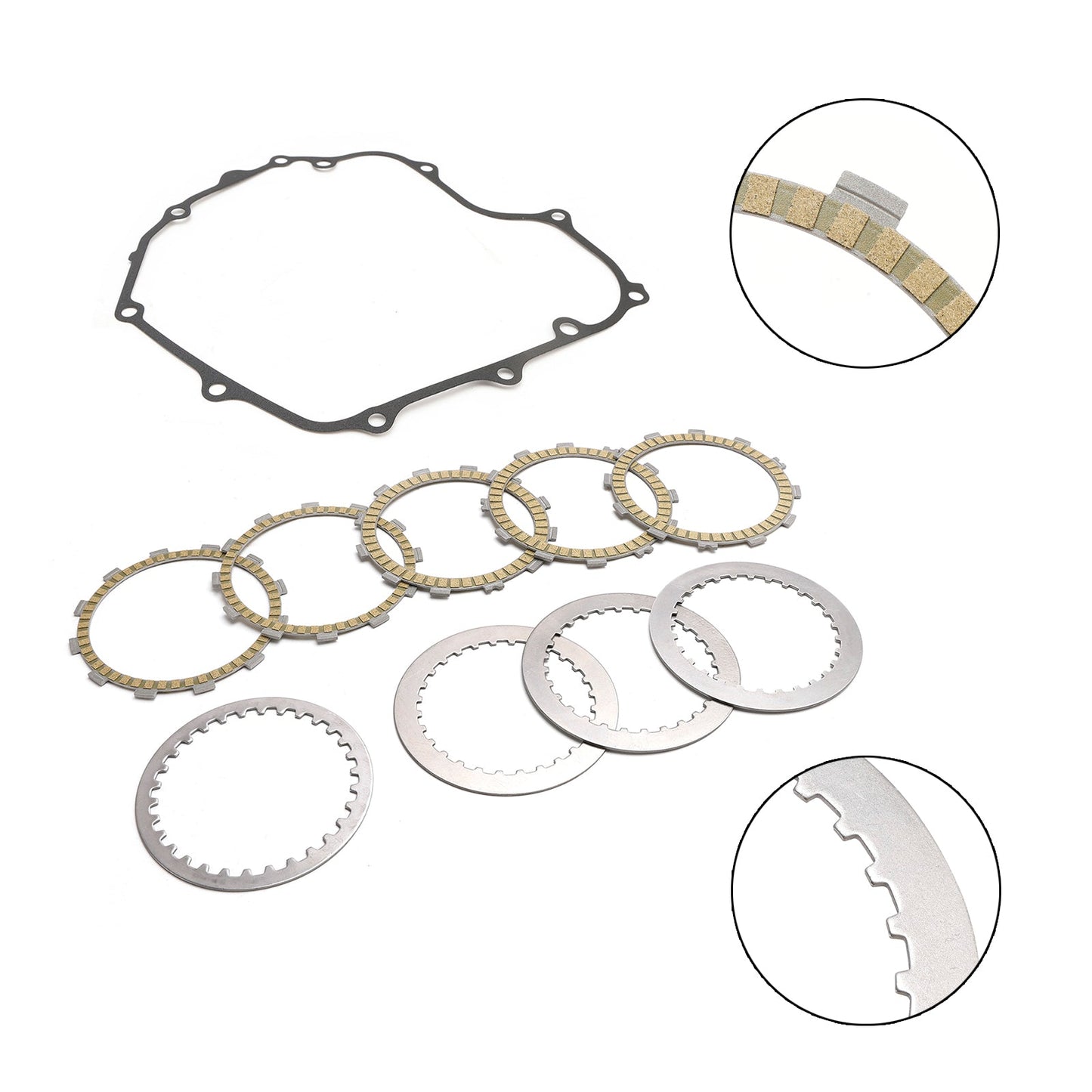 Kit dischi frizione e guarnizioni per Kawasaki Ninja 250 300 EX300 2015-2017