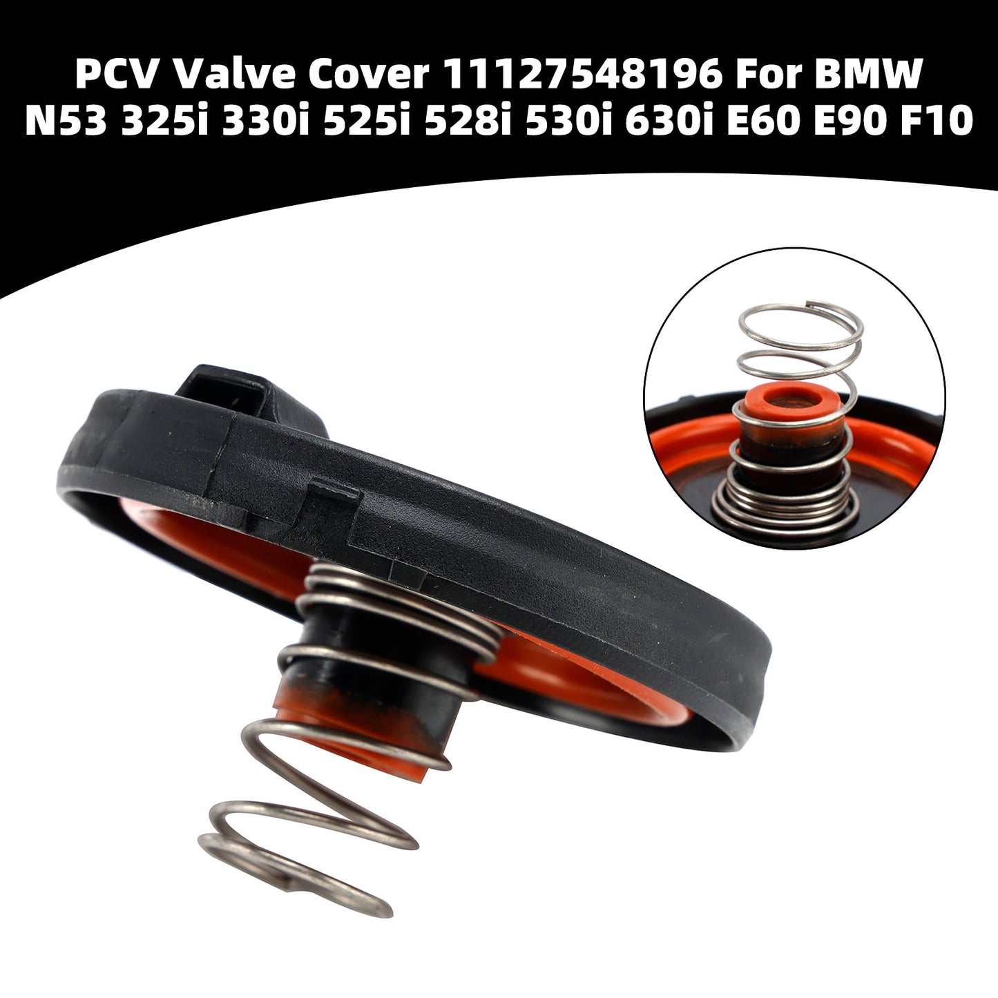 BMW N53 325i 330i 525i 528i 530i 630i E60 E90 Coperchio valvola PCV 11127548196