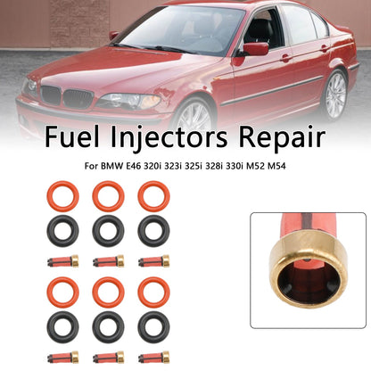 BMW E46 320i 323i 325i 328i 330i M52 M54 Kit di riparazione iniettori carburante 13537546244 13641437487