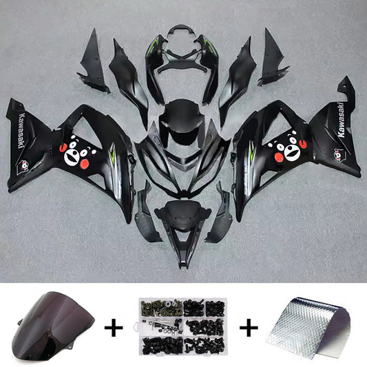 Kit carenatura iniezione in plastica ABS adatto per Kawasaki ZX6R 636 2013-2018