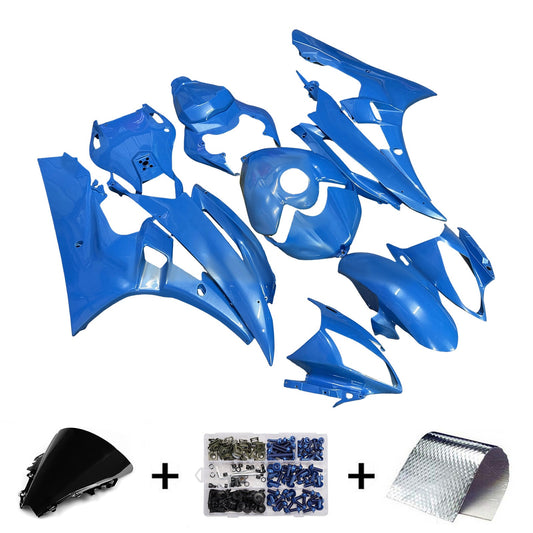 Kit carenatura iniezione plastica ABS per Yamaha YZFR6 YZF-R6 2006-2007