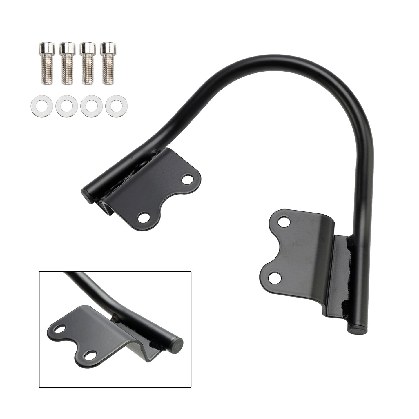 Supporto per bracciolo passeggero adatto per Street Twin 900 1200 Street Scrambler 900 Bonneville T100 T120 16-25