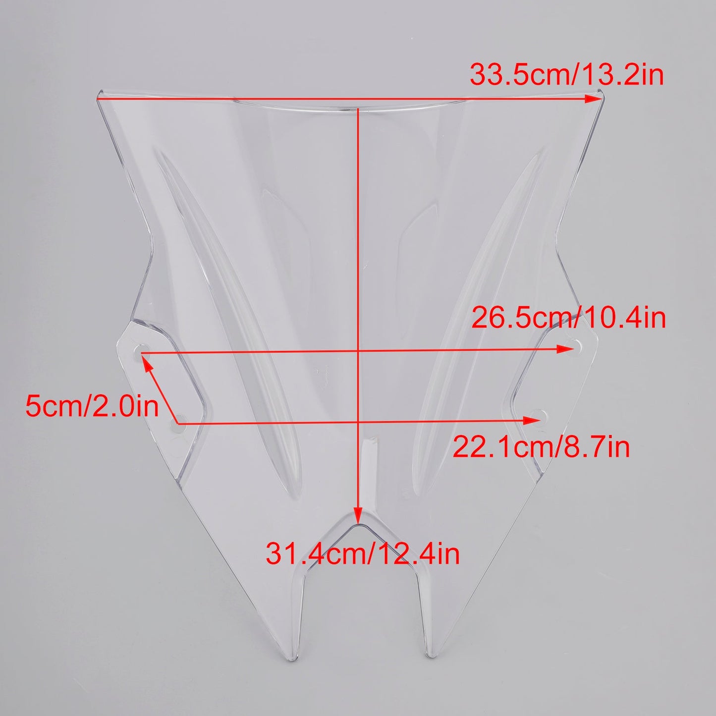 Parabrezza KAWASAKI NINJA 500 EX500R 2024-2025