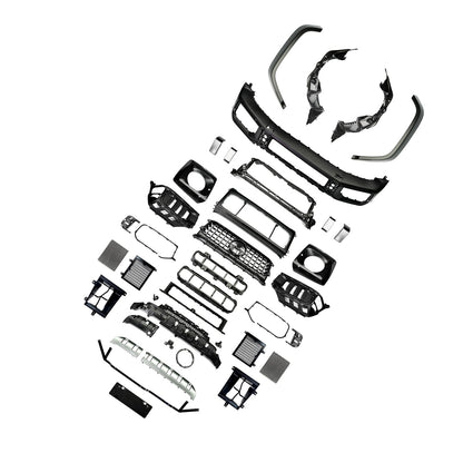 Kit carrozzeria e paraurti in stile G63 AMG per Mercedes Benz Classe G W465 (modelli dal 2025 in poi).