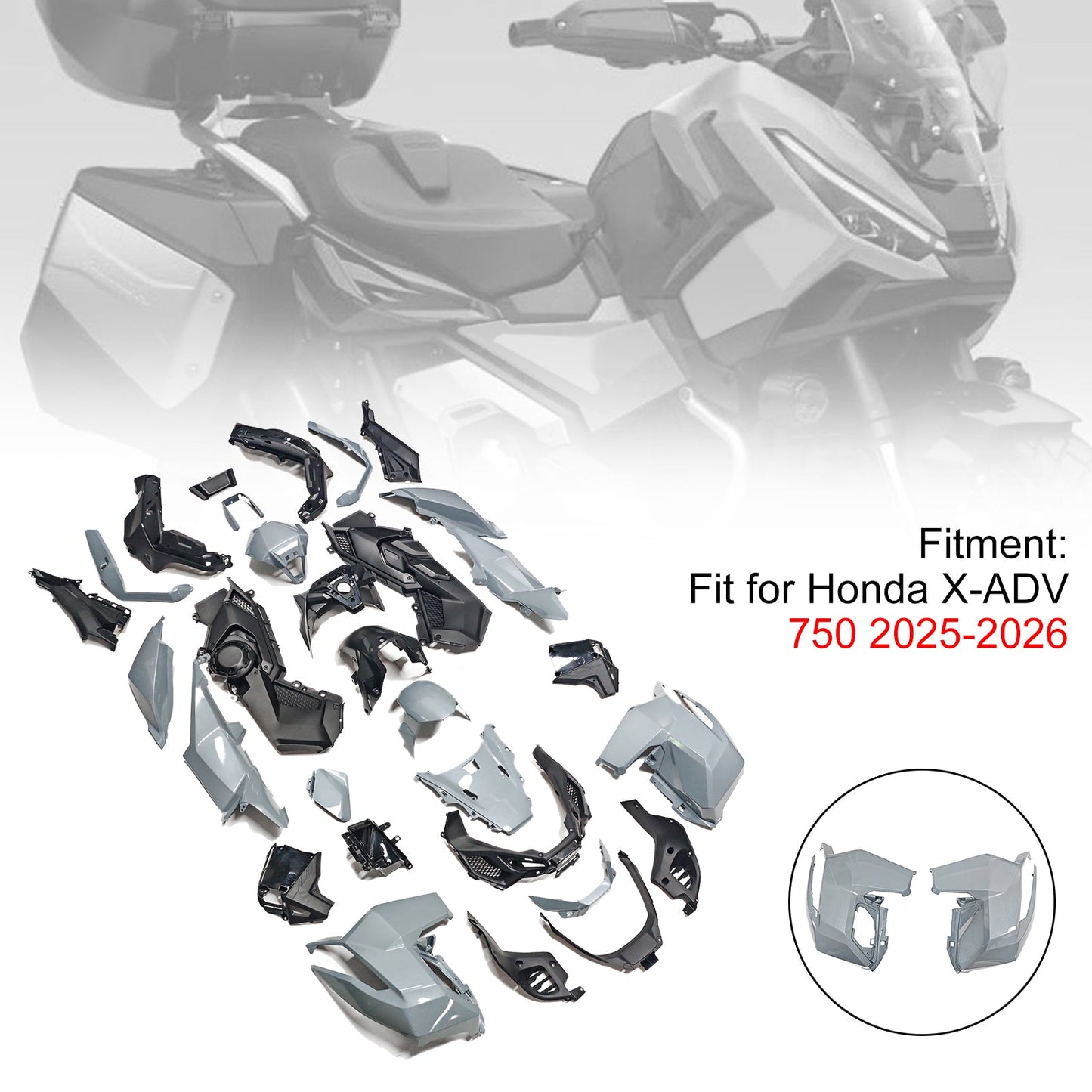 Kit di carene stampate a iniezione per Honda X-ADV 750 2025-2026